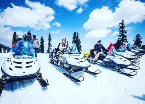 Snow Bike in Sonamarg