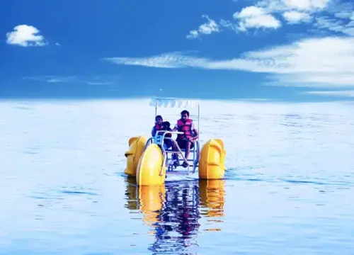 Aqua Cycle in Dal Lake